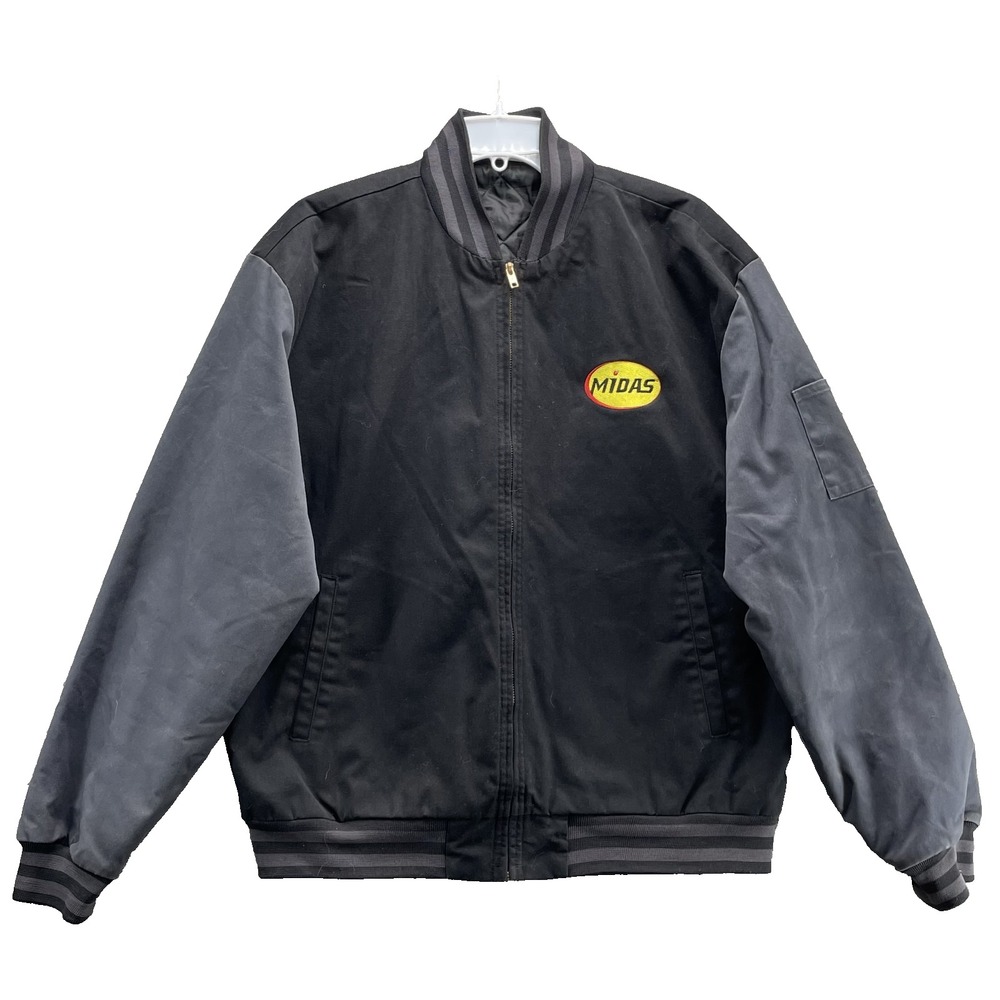 Rivers End Midas Bomber Men Large Quilt Workwear Streetwear Skate Grunge Varsity
